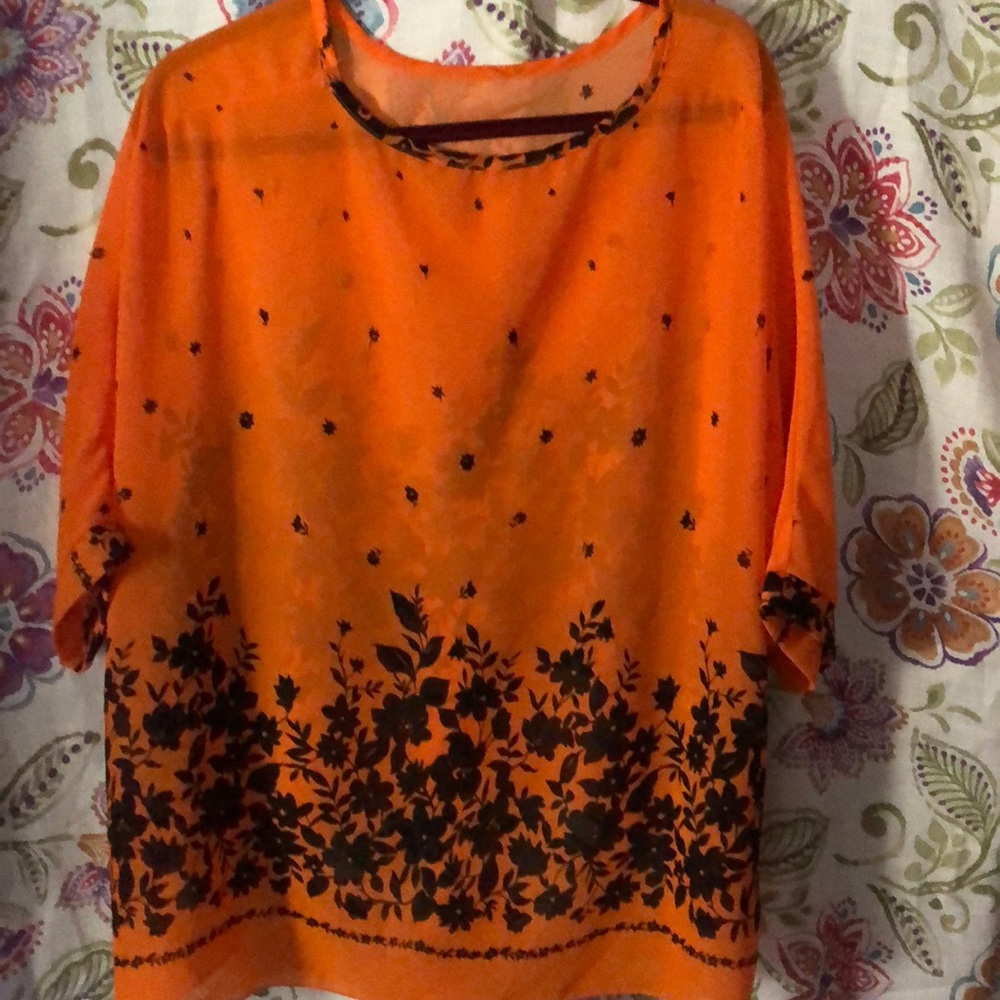 Sheer shirt